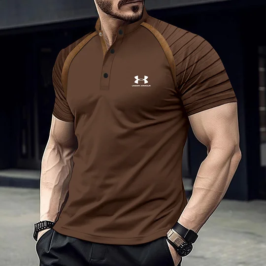 Hudson - Camiseta deportiva de manga corta para hombre