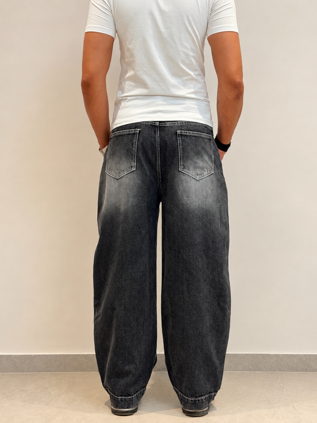 Soho - Vaqueros holgados «Iron Grey Japan»