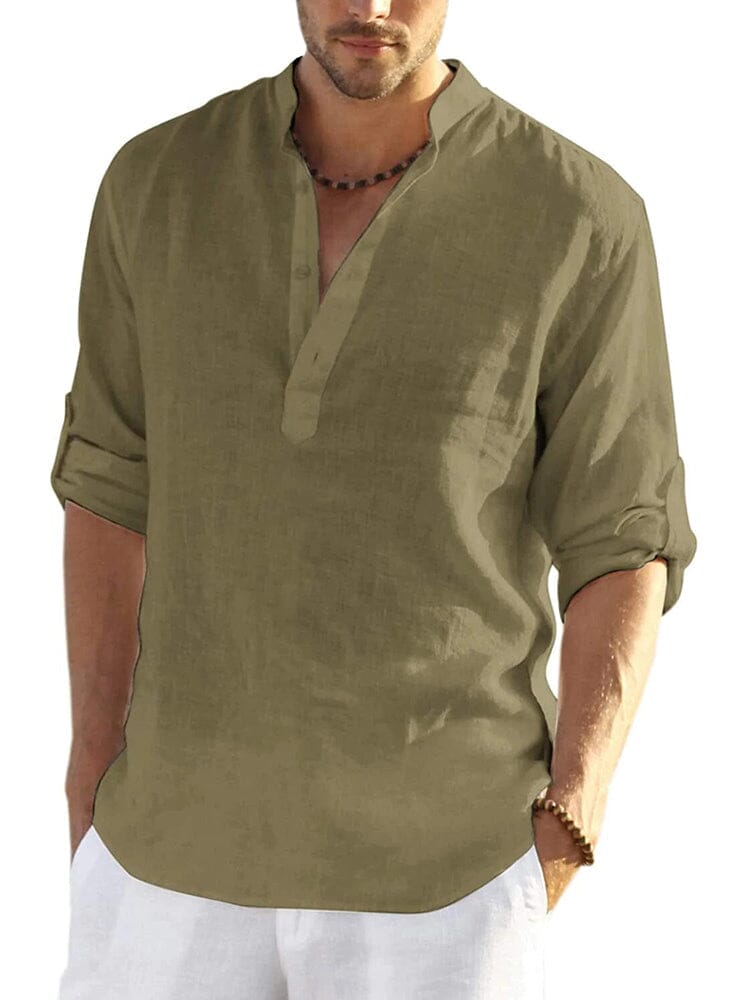 Varo | Camisa Henley de mezcla