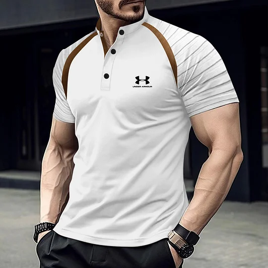 Hudson - Camiseta deportiva de manga corta para hombre