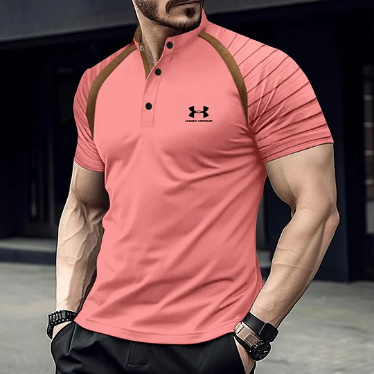 Hudson - Camiseta deportiva de manga corta para hombre