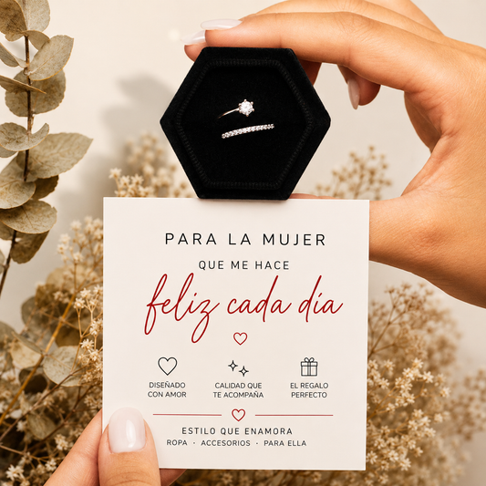 Anillo ajustable - Amor infinito - En fin, te quiero