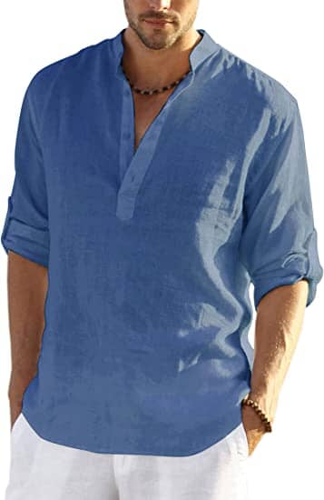Varo | Camisa Henley de mezcla