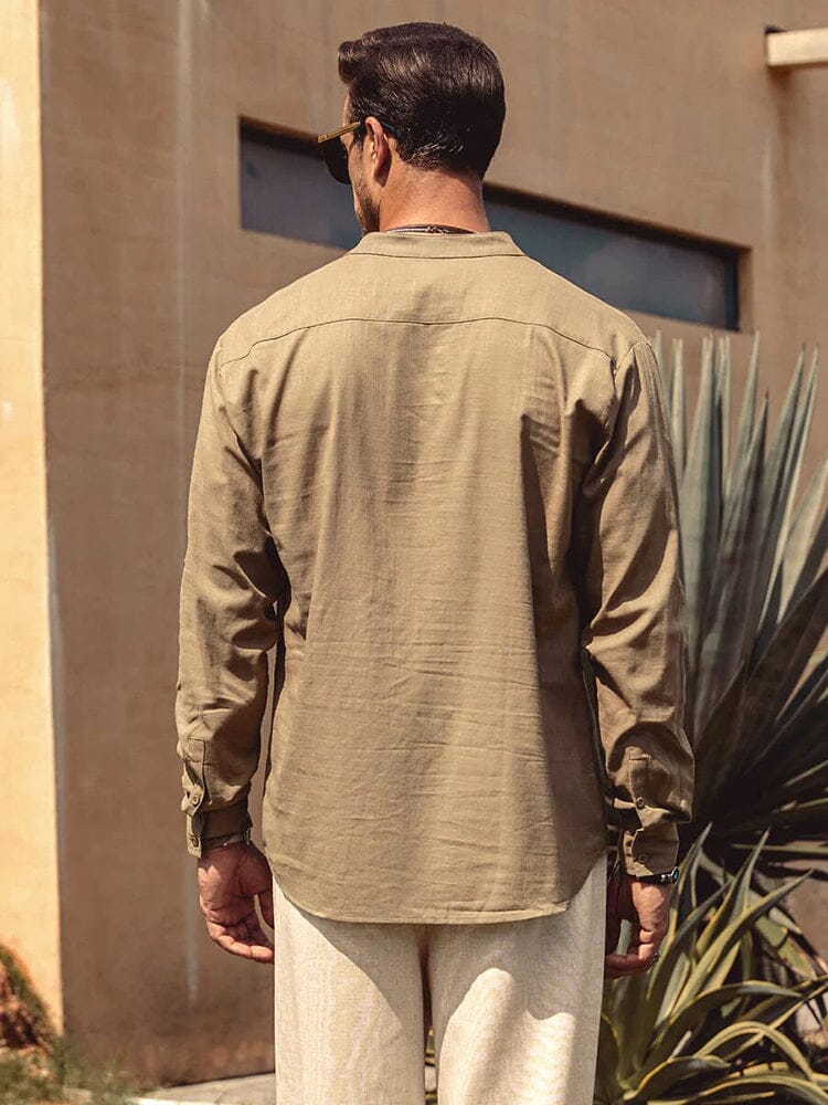 Varo | Camisa Henley de mezcla