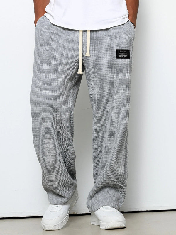 Hudson - Pantalones de punto gofre para hombres