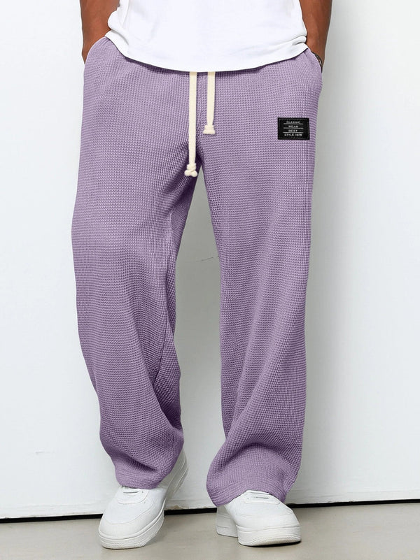 Hudson - Pantalones de punto gofre para hombres