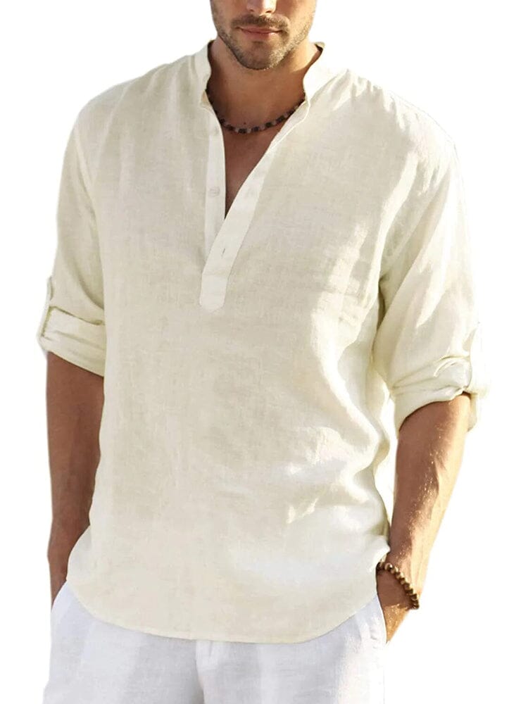 Varo | Camisa Henley de mezcla
