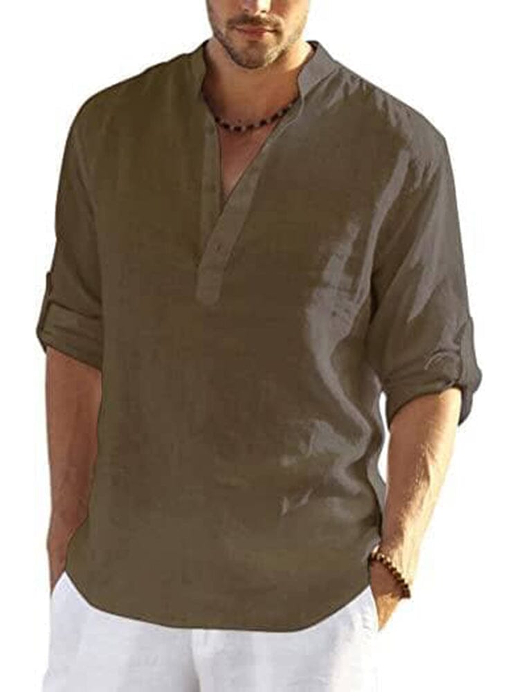 Varo | Camisa Henley de mezcla