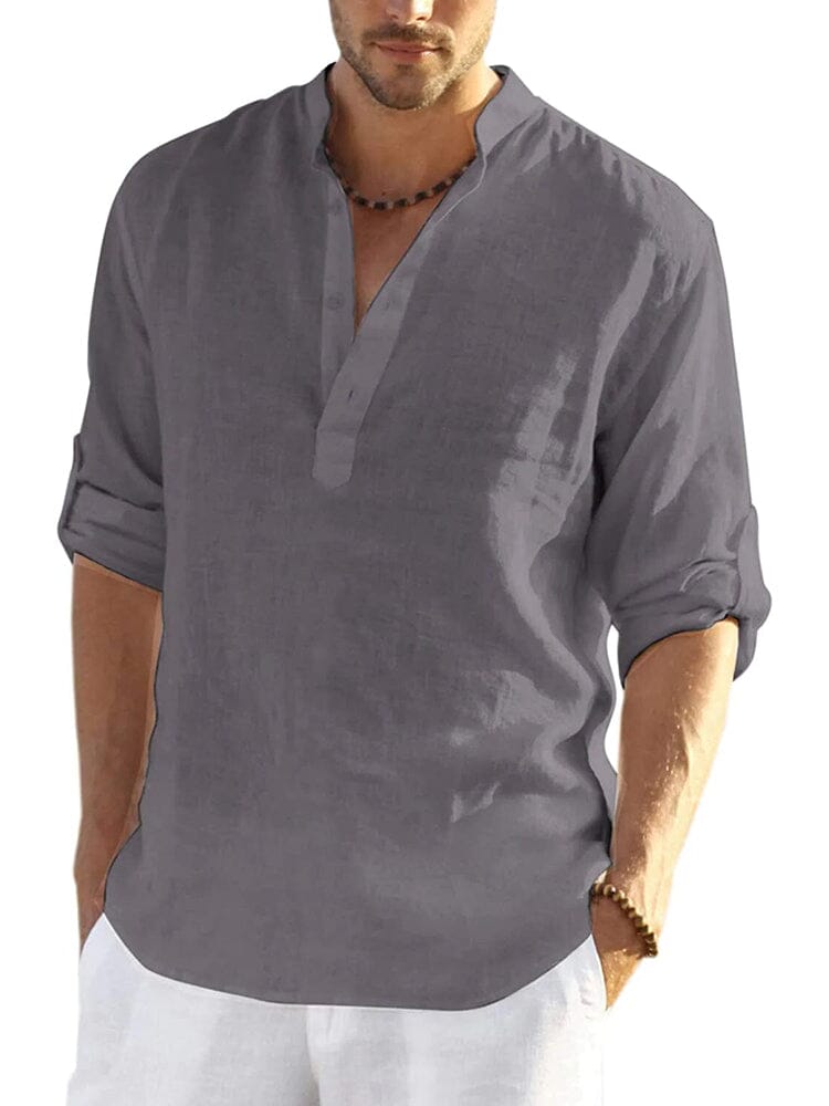 Varo | Camisa Henley de mezcla