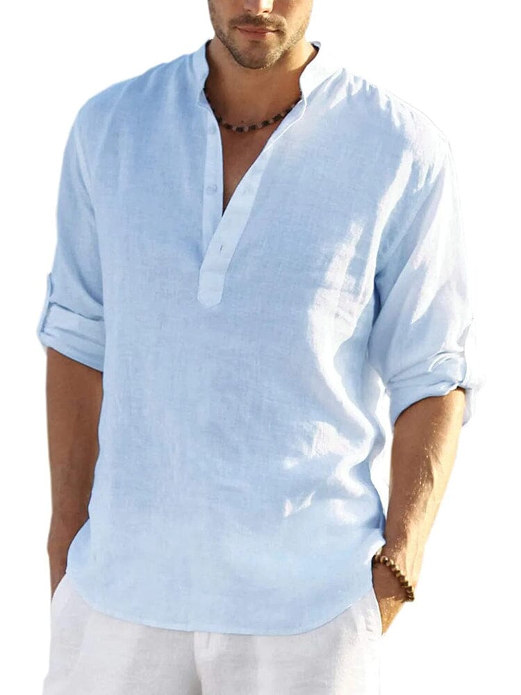 Varo | Camisa Henley de mezcla