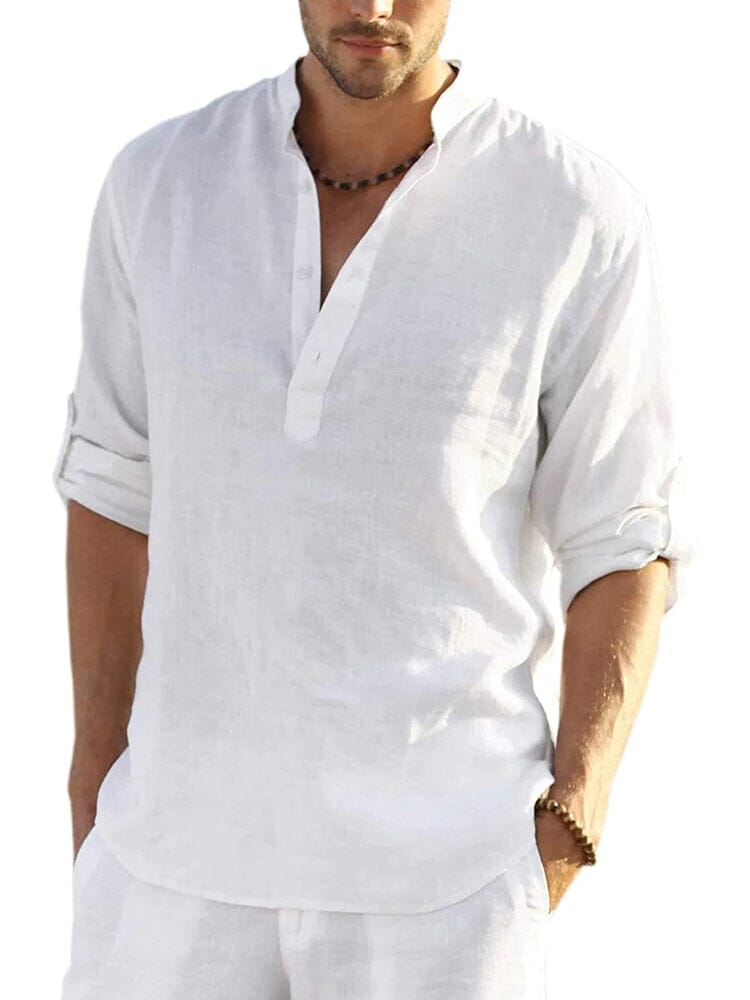 Varo | Camisa Henley de mezcla