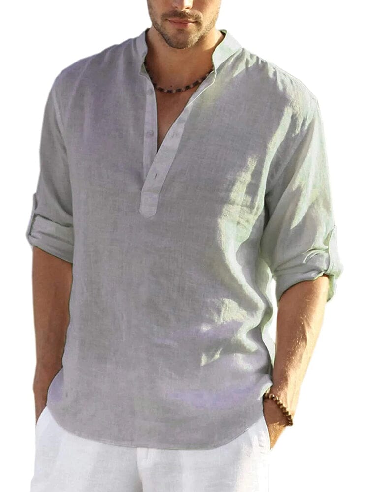 Varo | Camisa Henley de mezcla
