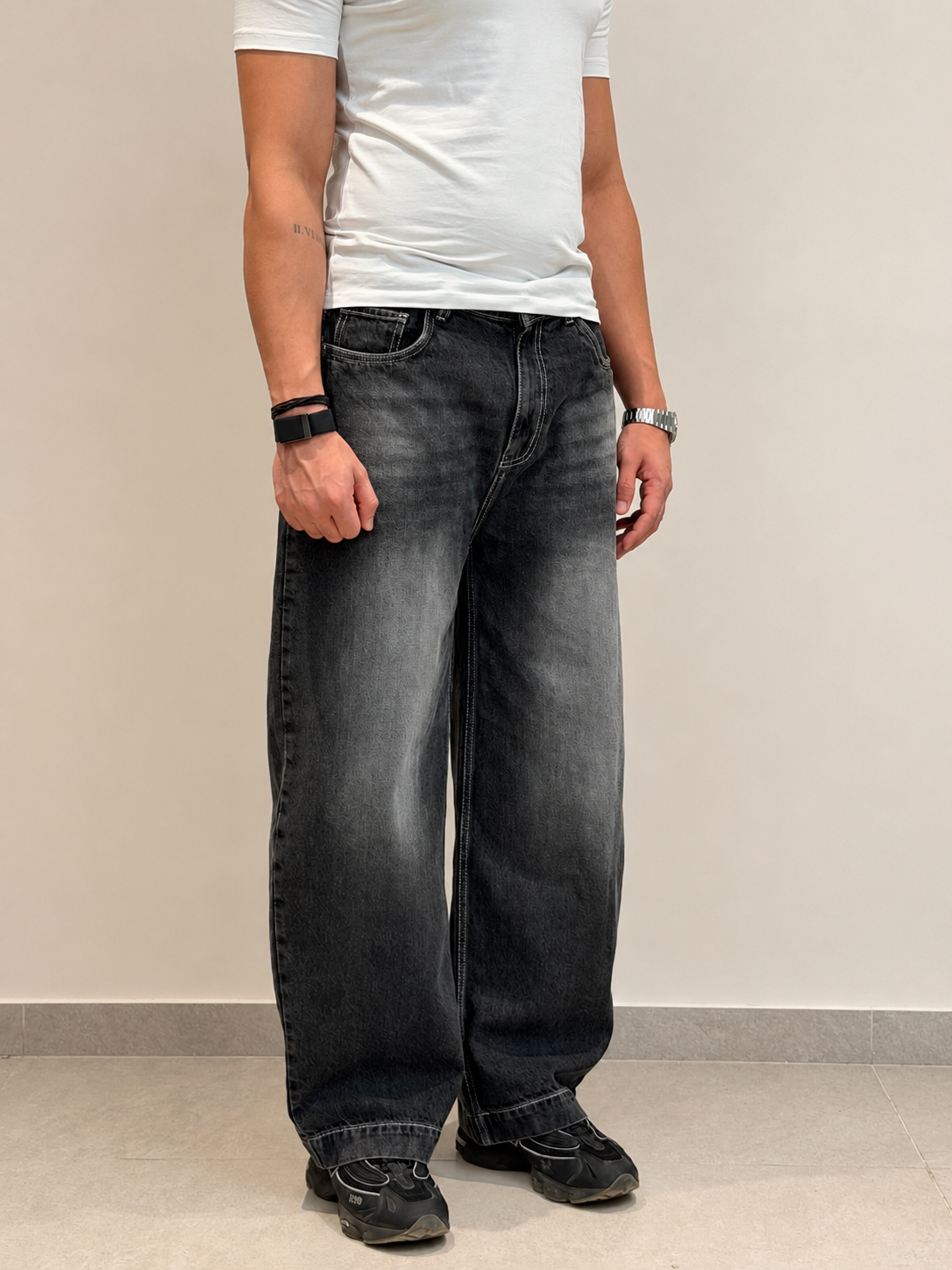 Soho - Vaqueros holgados «Iron Grey Japan»