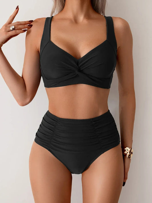 Sofia- Bikini moldeador de talle alto