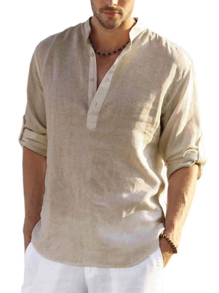 Varo | Camisa Henley de mezcla