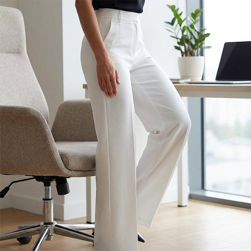 Étoile | Pantalones de traje de mujer de cintura alta