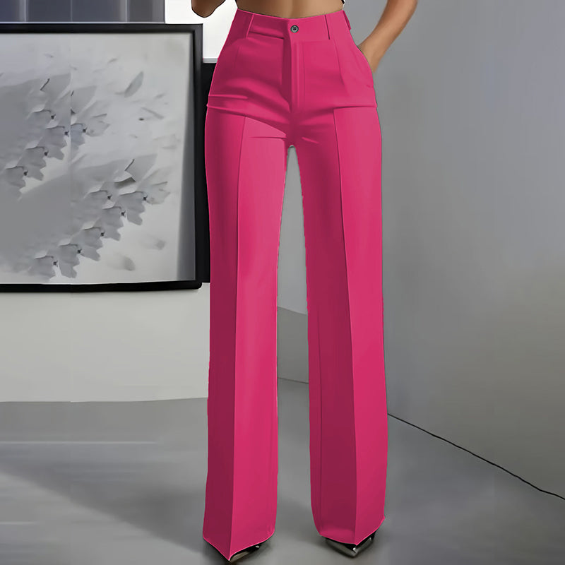 Étoile | Pantalones de traje de mujer de cintura alta