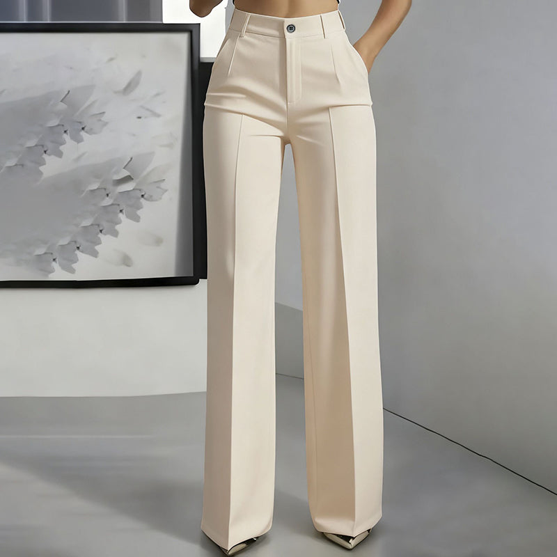 Étoile | Pantalones de traje de mujer de cintura alta