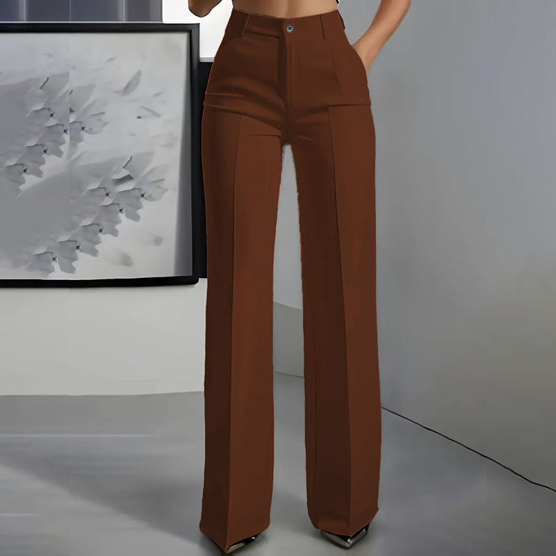 Étoile | Pantalones de traje de mujer de cintura alta